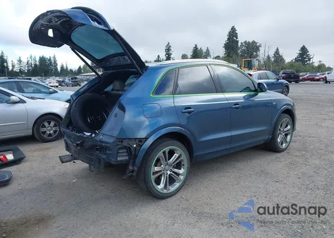 2016 Audi Q3 2.0T Premium Plus из США, поврежденный, VIN WA1GFCFS9GR011666